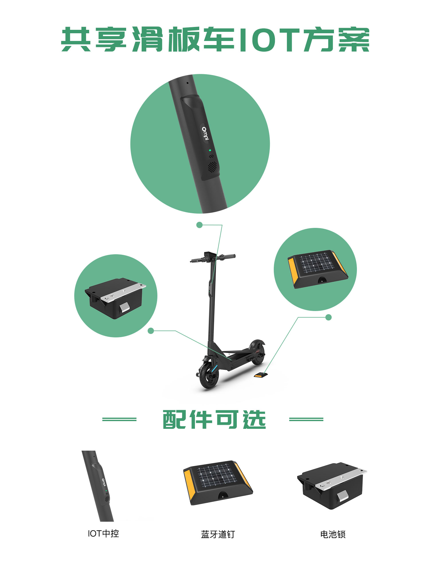 校園共享電動滑板車-物聯(lián)網(wǎng)IOT中控方案